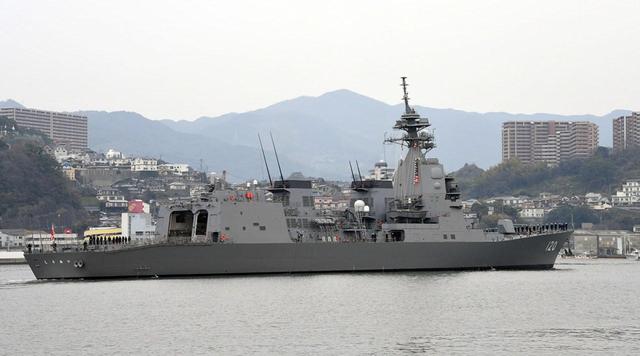 日本海上自衛隊又一護衛艦服役 滿載排水量6800噸配備相控陣雷達 Xoer