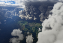 《微軟飛行模擬》模擬地球大氣層 氣象效果演示
