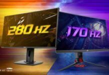 華碩VG279QM電競特工顯示器超速上市